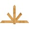 Ekena Millwork Kennewick Rough Sawn Timber Gable Bracket, Western Red Cedar, 72"W x 45"H x 2"D x 6"F, 15/12 Pitch GBW072X45X0206KEN00RWR - alternate 1